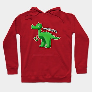 Green T-Rex Hoodie